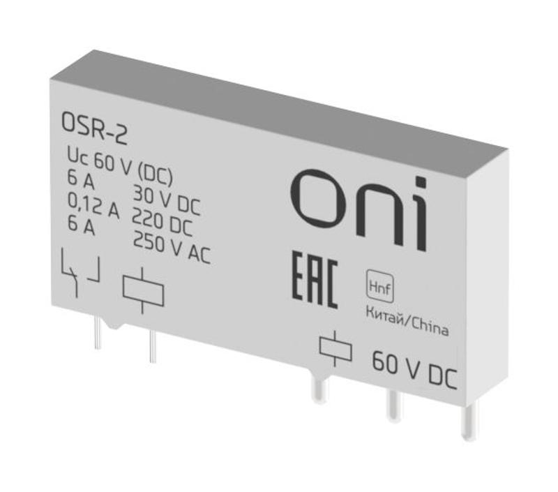 Реле ультратонкое OSR 1C 60В DC