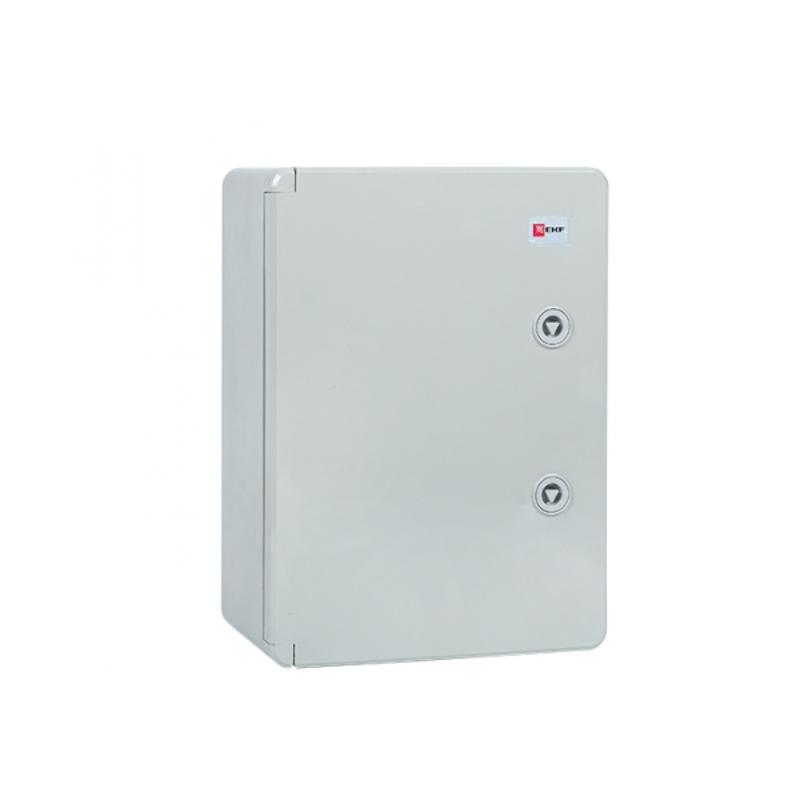 Бокс пластиковый с монтажной платой (ВхШхГ) 350х250х150мм IP65 PROxima