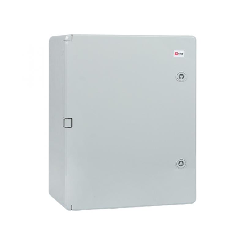 Бокс пластиковый с монтажной платой (ВхШхГ) 500х400х240мм IP65 PROxima