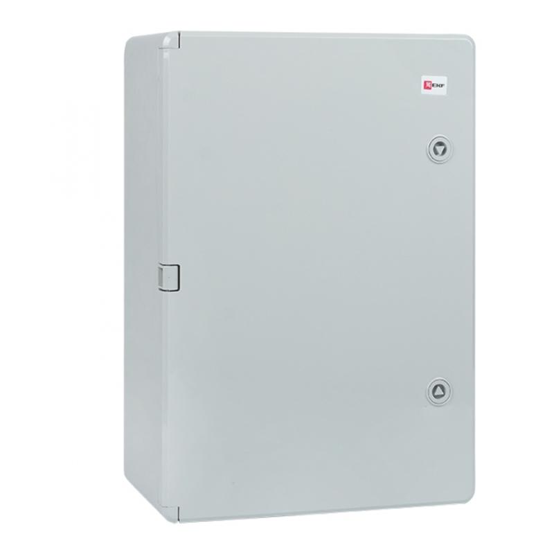 Бокс пластиковый с монтажной платой (ВхШхГ) 700х500х250мм IP65 PROxima