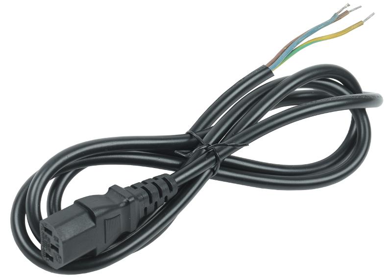 Кабель электропитания PDU 3х1,5 2М с разъёмом С13-б/р