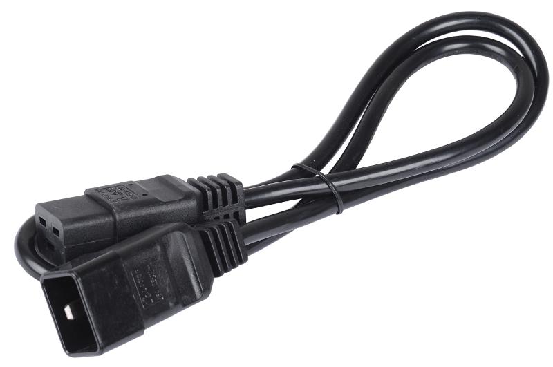 Кабель электропитания PDU 3х1,5 2М с разъёмами С19-C20