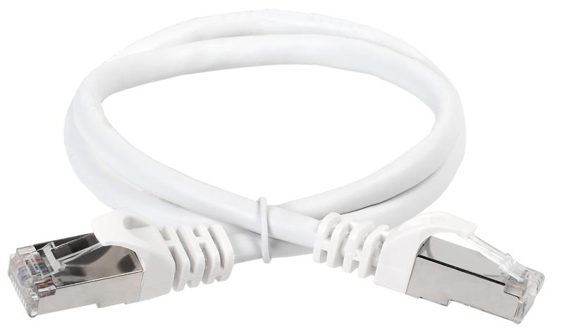 Коммутационный шнур кат. 6 FTP PVC 1м белый