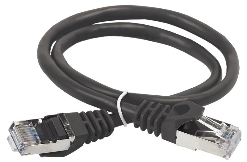 Коммутационный шнур (патч-корд), кат.5Е FTP, 2м, черный