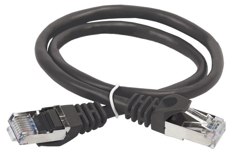 Коммутационный шнур кат. 6 FTP PVC 10м черный