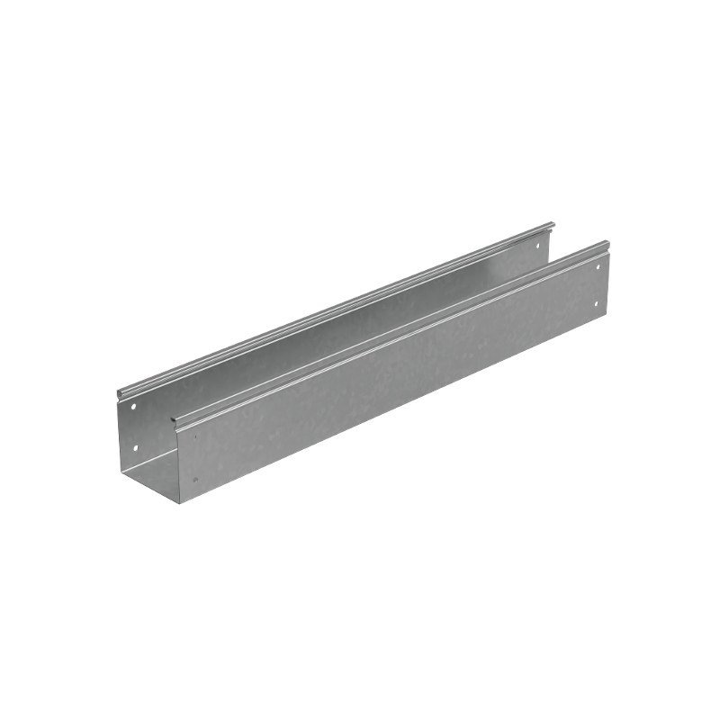 Лоток неперф. 100х100х1,2 L2500 мм "Стандарт ПЛЮС" INOX304