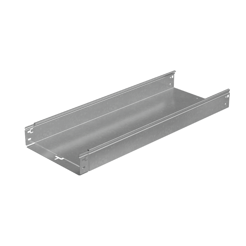 Лоток неперф. 80х300х1,5 L5000 мм "Быстрый монтаж ПЛЮС" HD85