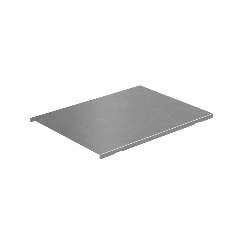 Крышка на верт. Т-ответвитель переходник 300-150 мм с разворотом трассы на 90 гр. "ПЛЮС" (нижняя часть меньше исходной) HD