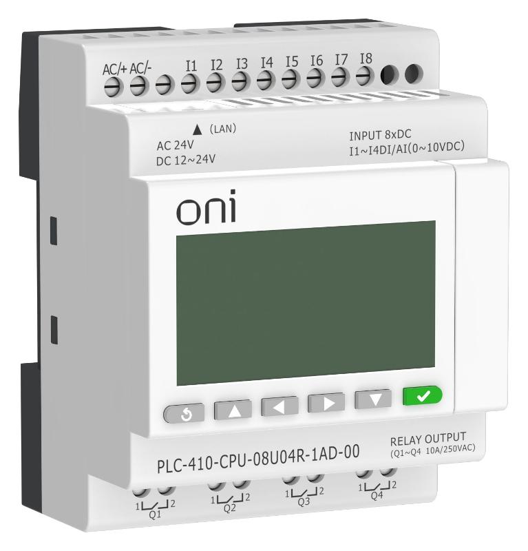 ПЛК 410 Модуль ЦПУ 4 DI 4 UI 4 RO 24В DC или AC EP с экр