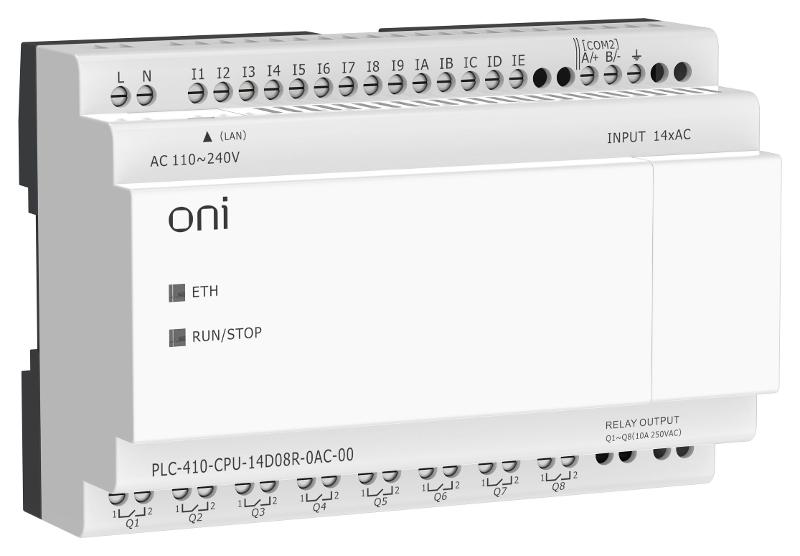 ПЛК 410 Модуль ЦПУ 14 DI 8 RO 220В AC Ethernet