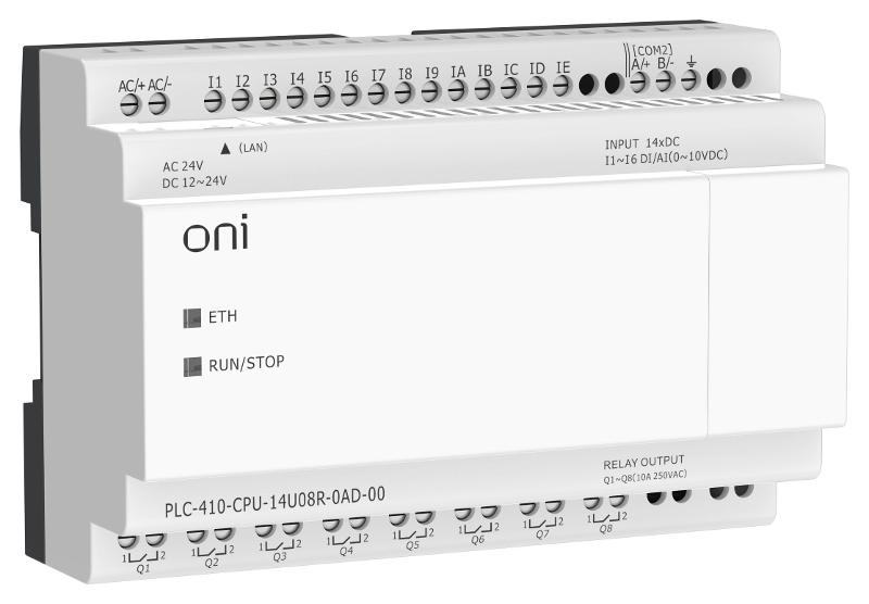 ПЛК 410 Модуль ЦПУ 8 DI 6 UI 8 RO 24В DC или AC EP