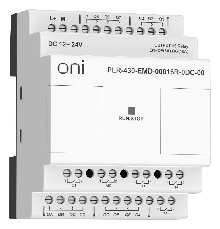 ПЛК 430 Модуль IO 16 RO 24В DC