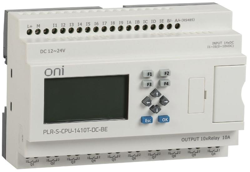 Логическое реле PLR-S. CPU1410(T) 24В DC с экраном