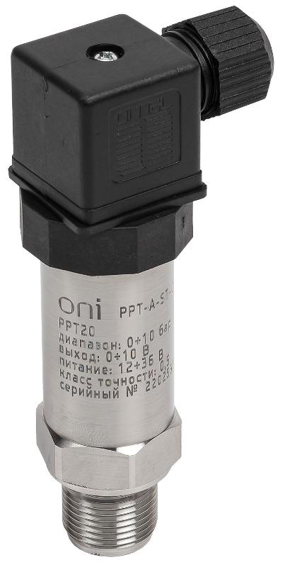Преобр. давл. PPT20 0,5% 0-10Бар 0-10В M20 DIN43650