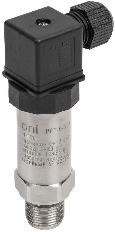 Преобр. давл. PPT10 0,5% 0-10Бар 4-20мА G1/2 DIN43650