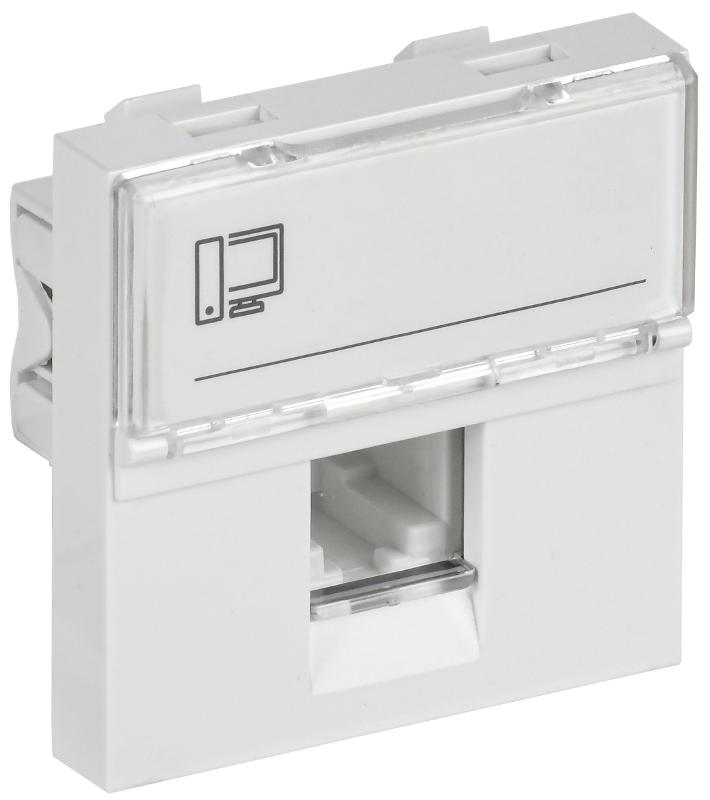 PRIMER РКИ-20-00-П-6 Розетка RJ45 кат.6 (2 модуля) белая
