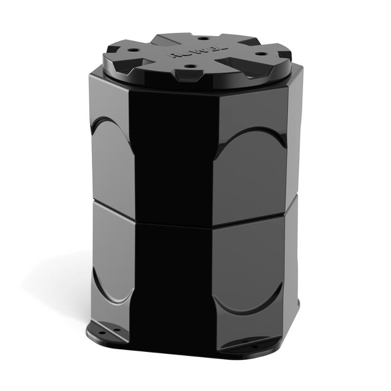 Пластиковый колодец КС Микро H540 (H=540 мм, d=378 мм, Dкр=355 мм)