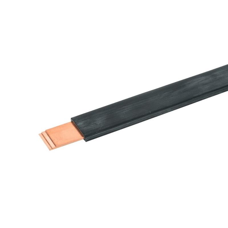 Шина медная гибкая изолированная (ШМГ) 4х(100х1мм) 2 м