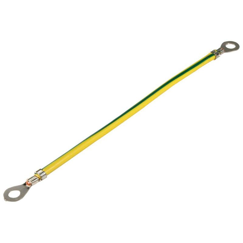 Провод заземляющий сечением 6 мм² длиной 200 мм (10 шт/уп)