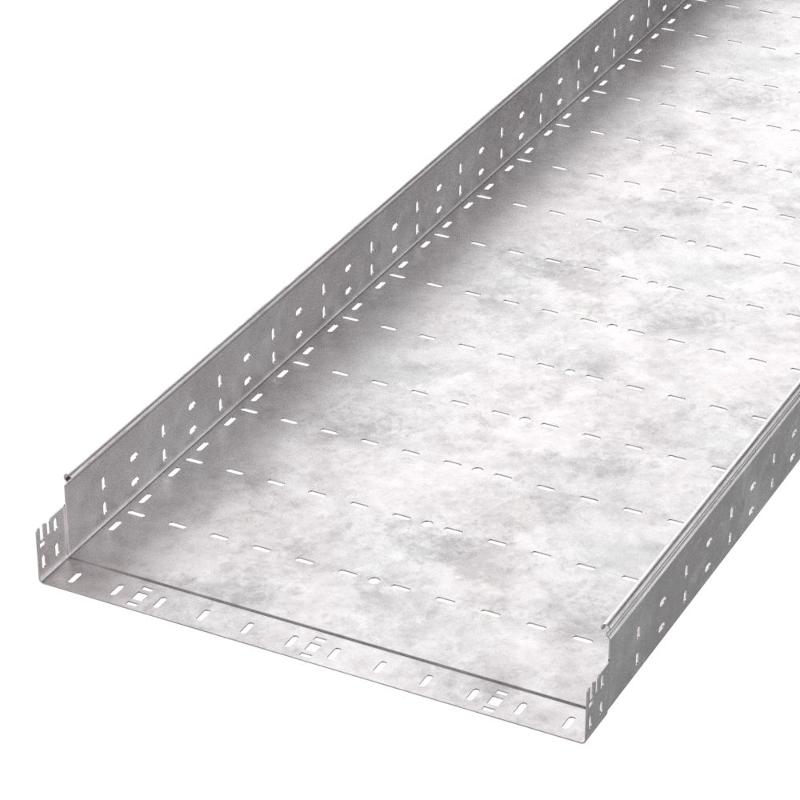 Лоток перфорированный Профи HDZ 600х100x3000 (2,0 мм) (6 м/уп)