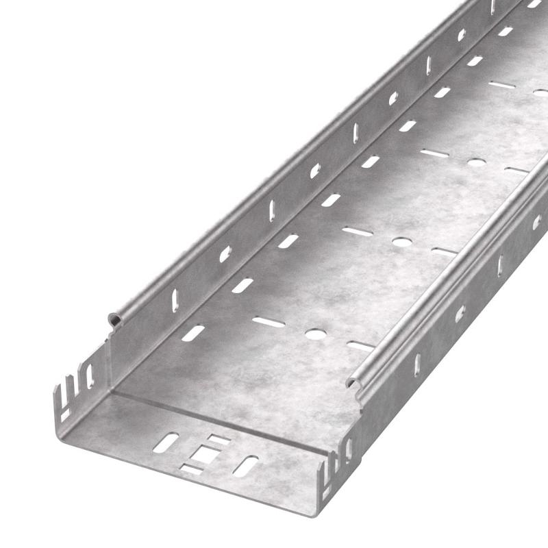 Лоток перфорированный Профи HDZ 150х50х6000 (2,0 мм) (12 м/уп)