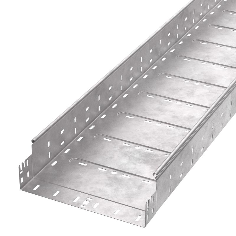 Лоток перфорированный Профи HDZ 300х100x3000 (1,2 мм) (6 м/уп)
