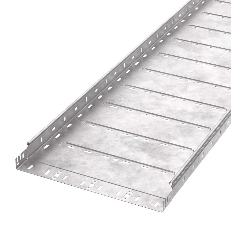 Лоток перфорированный Профи HDZ 400х50x3000 (1,2 мм) (6 м/уп)