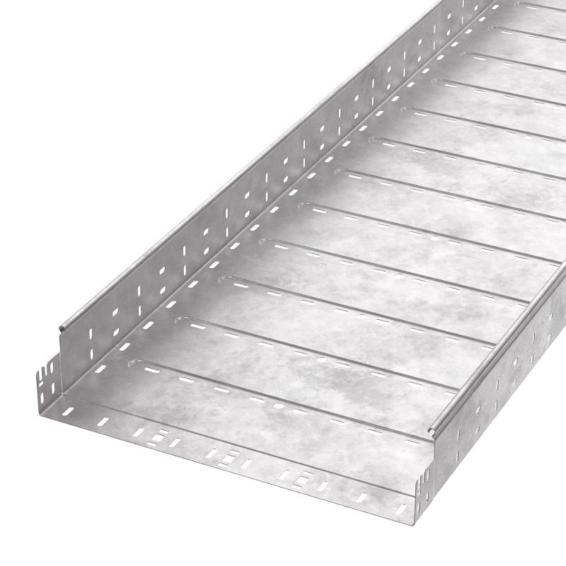 Лоток перфорированный Профи HDZ 500х100x3000 (1,2 мм) (6 м/уп)