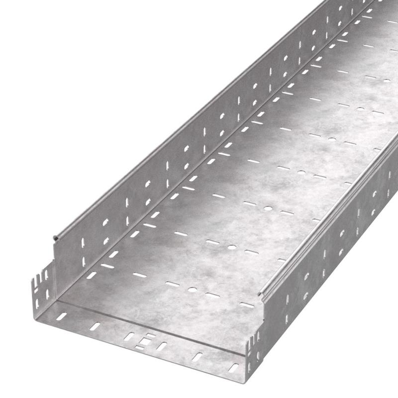 Лоток перфорированный Профи HDZ 300х100x3000 (1,5 мм) (6 м/уп)