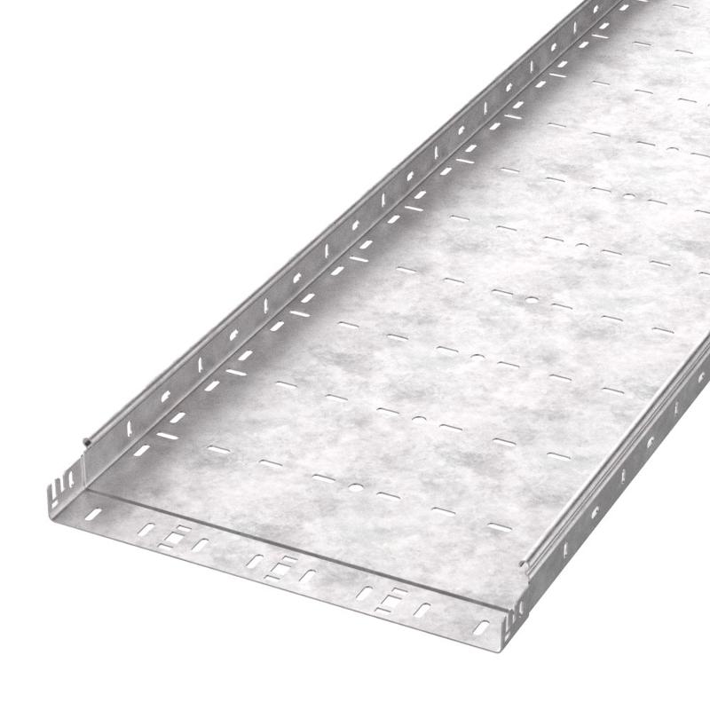 Лоток перфорированный Профи HDZ 400х50x3000 (1,5 мм) (6 м/уп)