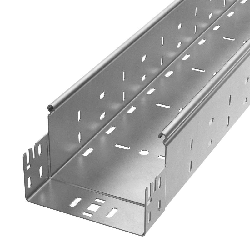 Лоток перфорированный Профи INOX (AISI 304) 150х100x6000 (1,2 мм) (12 м/уп)