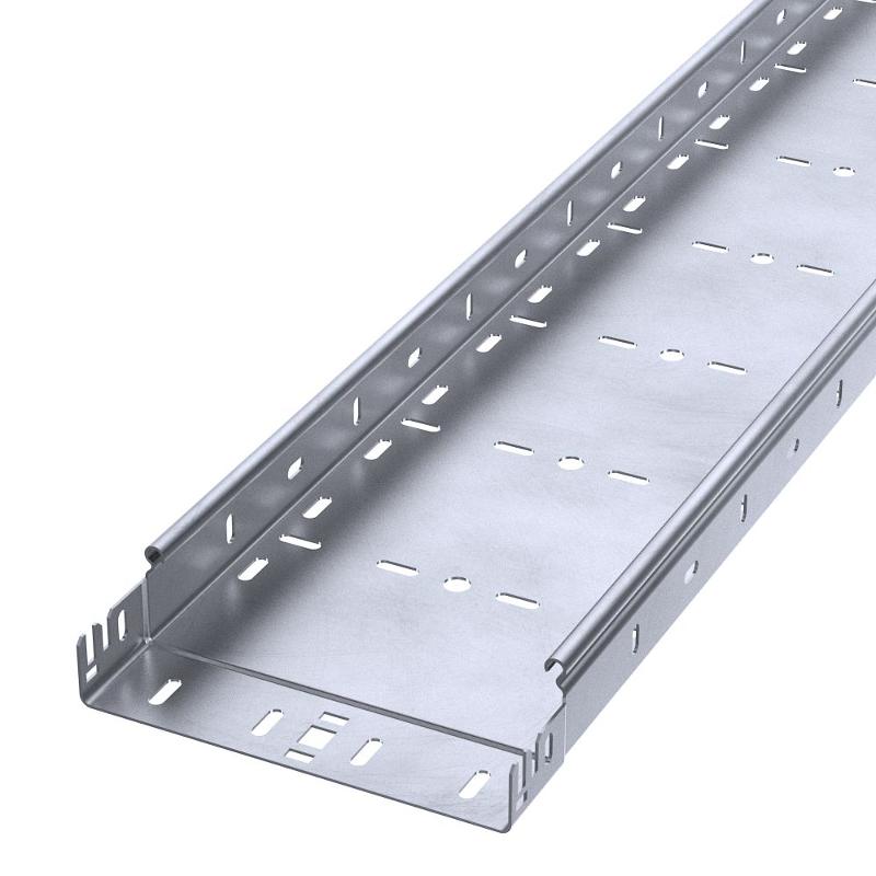 Лоток перфорированный Профи INOX (AISI 316) 200х50x3000 (2,0 мм) (6 м/уп)