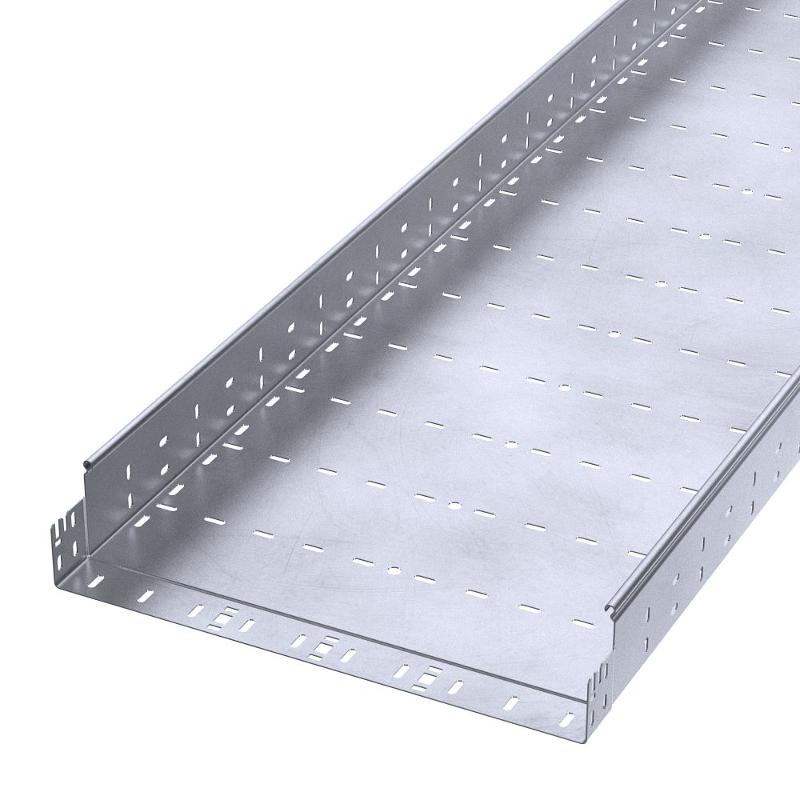 Лоток перфорированный Профи INOX (AISI 316) 500х100x3000 (2,0 мм) (6 м/уп)