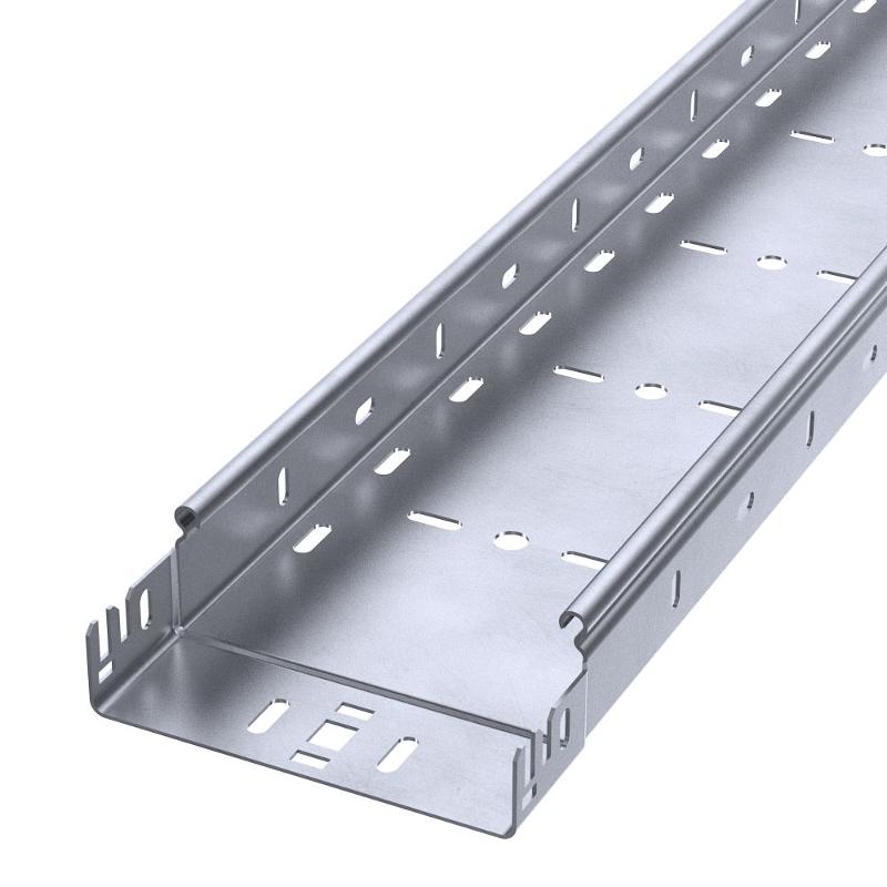 Лоток перфорированный Профи INOX (AISI 316) 150х50x3000 (1,0 мм) (6 м/уп)