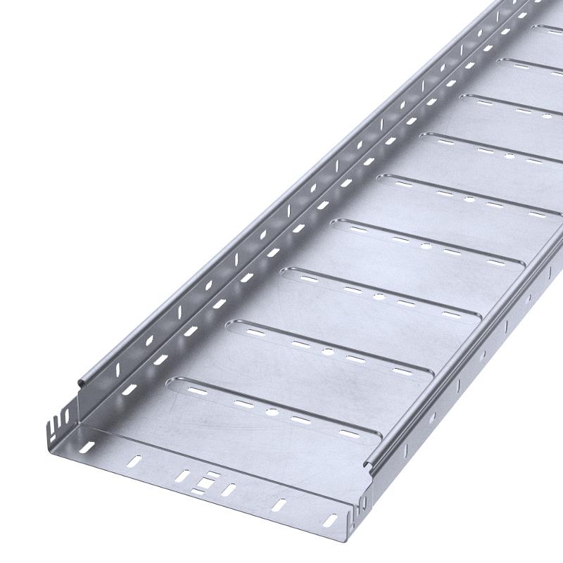 Лоток перфорированный Профи INOX (AISI 316) 300х50x6000 (1,0 мм) (12 м/уп)