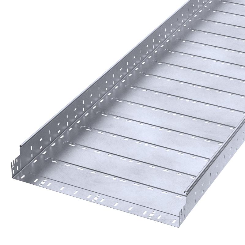 Лоток перфорированный Профи INOX (AISI 316) 600х100x6000 (1,0 мм) (12 м/уп)
