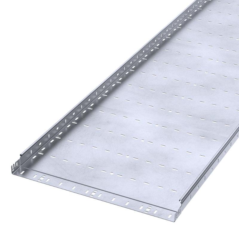 Лоток перфорированный Профи INOX (AISI 316) 600х50x3000 (1,5 мм) (6 м/уп)
