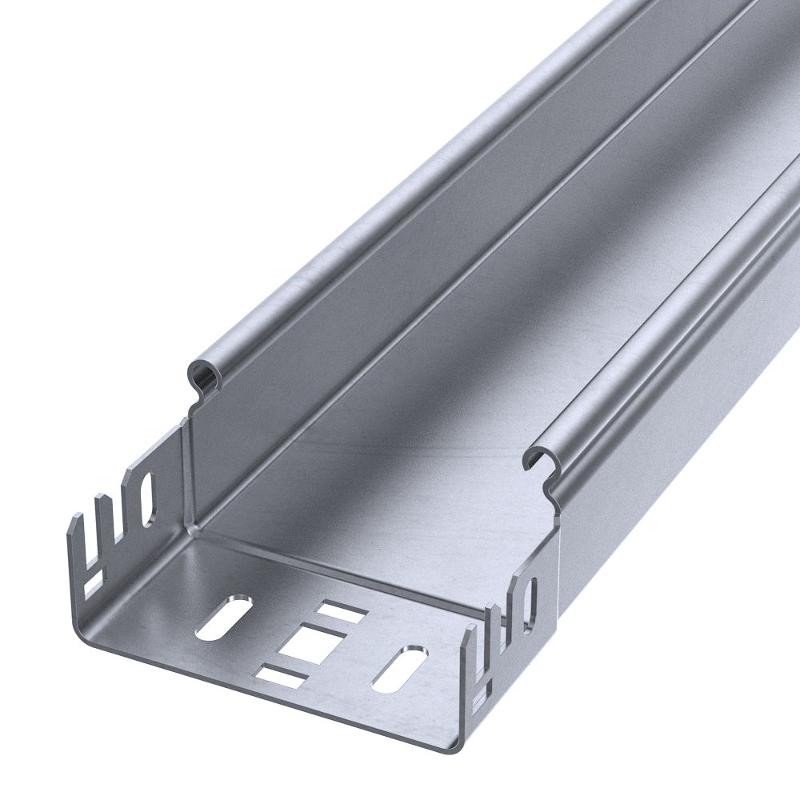 Лоток неперфорированный Профи INOX (AISI 316) 100х50x3000 (1,5 мм) (6 м/уп)