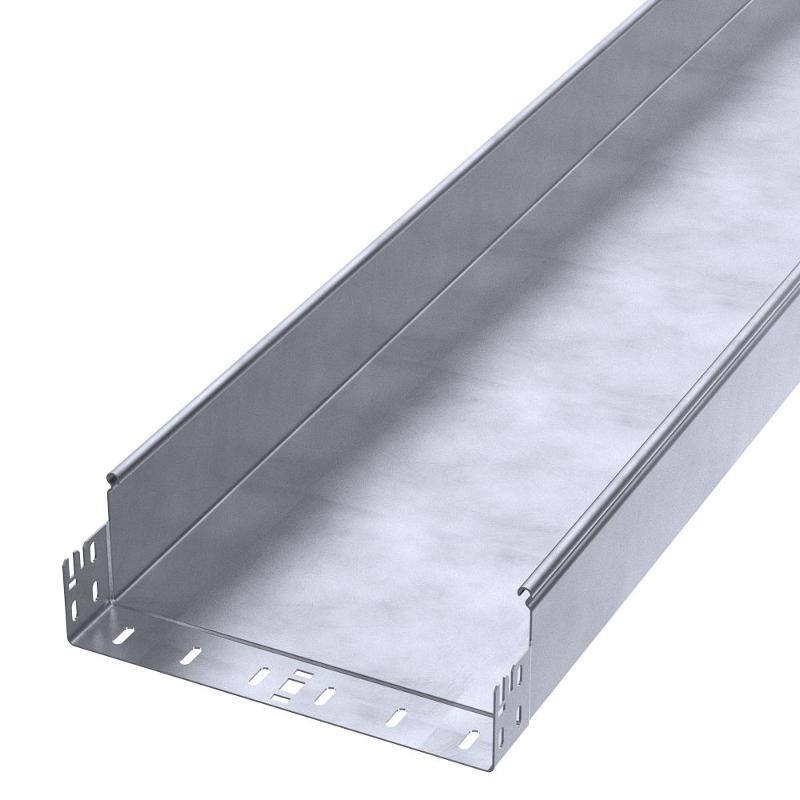 Лоток неперфорированный Профи INOX (AISI 316) 300х100x3000 (1,5 мм) (6 м/уп)