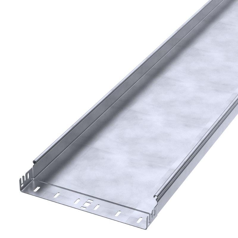 Лоток неперфорированный Профи INOX (AISI 316) 300х50x6000 (1,5 мм) (12 м/уп)
