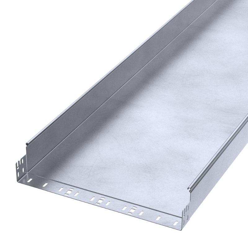 Лоток неперфорированный Профи INOX (AISI 316) 500х100x6000 (1,5 мм) (12 м/уп)