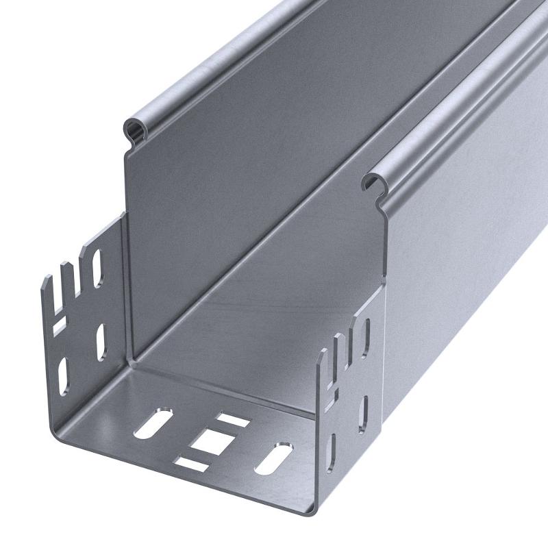 Лоток неперфорированный Профи INOX (AISI 316) 100х100x3000 (1,0 мм) (6 м/уп)