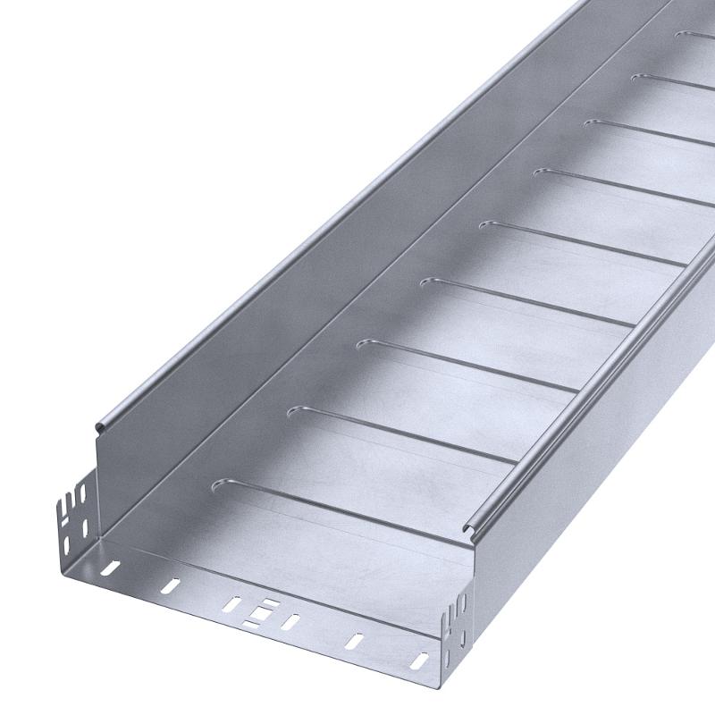 Лоток неперфорированный Профи INOX (AISI 316) 300х100x3000 (1,0 мм) (6 м/уп)