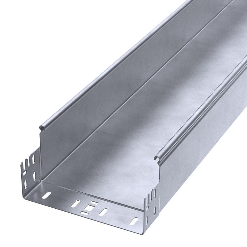 Лоток неперфорированный Профи INOX (AISI 316) 200х100x3000 (1,2 мм) (6 м/уп)