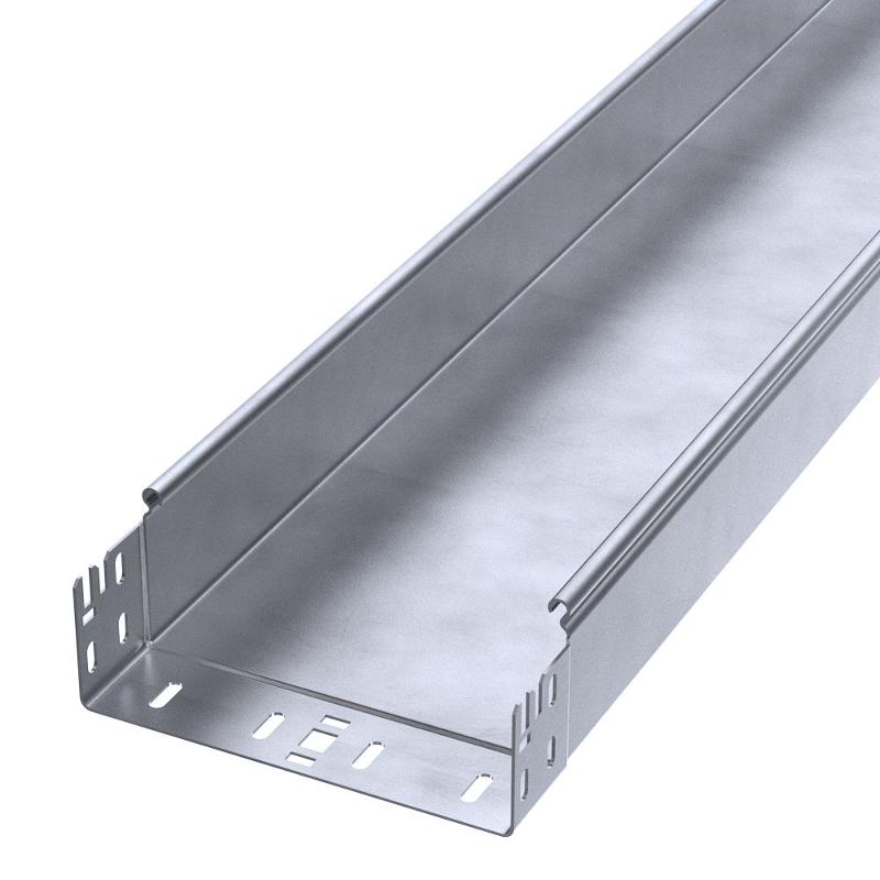 Лоток неперфорированный Профи INOX (AISI 316) 200х80x3000 (1,2 мм) (6 м/уп)
