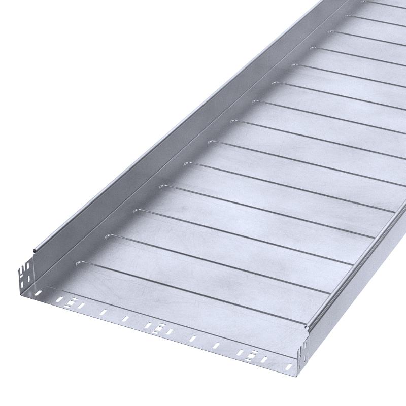 Лоток неперфорированный Профи INOX (AISI 316) 600х80x6000 (1,2 мм) (12 м/уп)