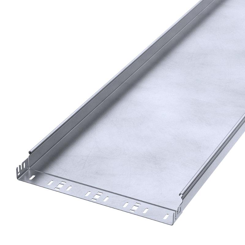 Лоток неперфорированный Профи INOX (AISI 316) 400х50x6000 (2,0 мм) (12 м/уп)