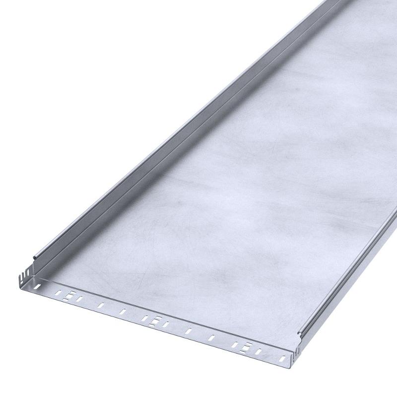 Лоток неперфорированный Профи INOX (AISI 316) 600х50x6000 (2,0 мм) (12 м/уп)