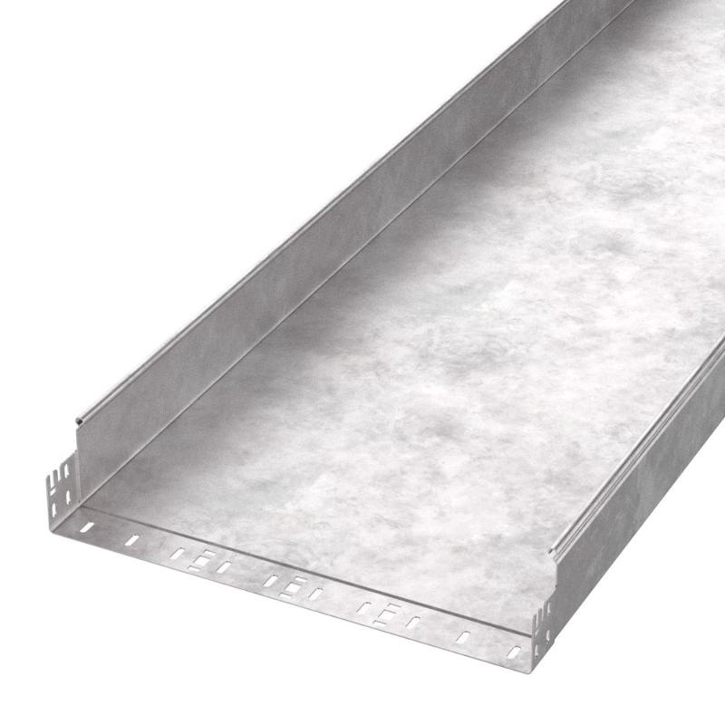 Лоток неперфорированный Профи HDZ 500х100x3000 (2,0 мм) (6 м/уп)