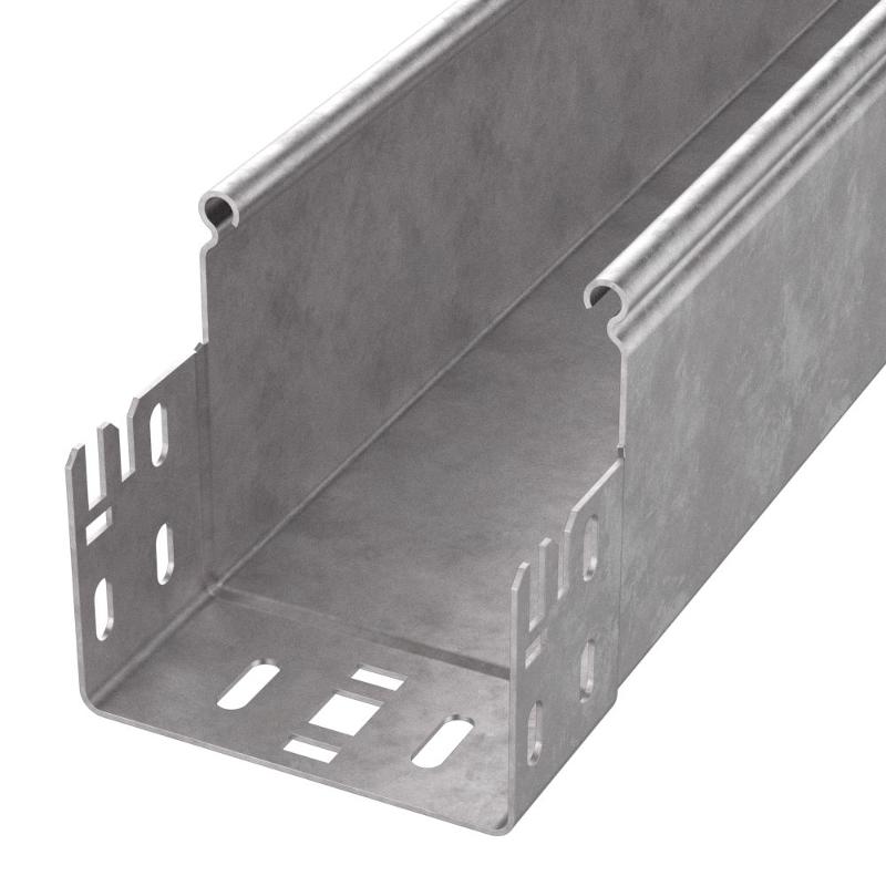 Лоток неперфорированный Профи HDZ 100х100x3000 (1,2 мм) (6 м/уп)